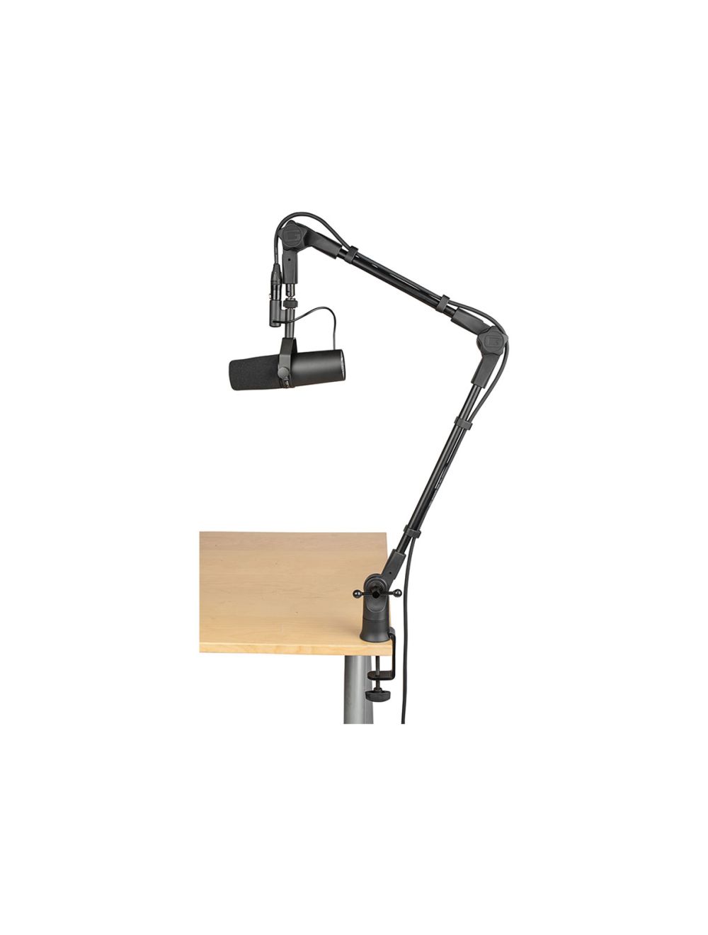 Gator Frameworks GFWMICBCBM0500 Slim Profile Desktop Mic Stand Boom Arm Open Box