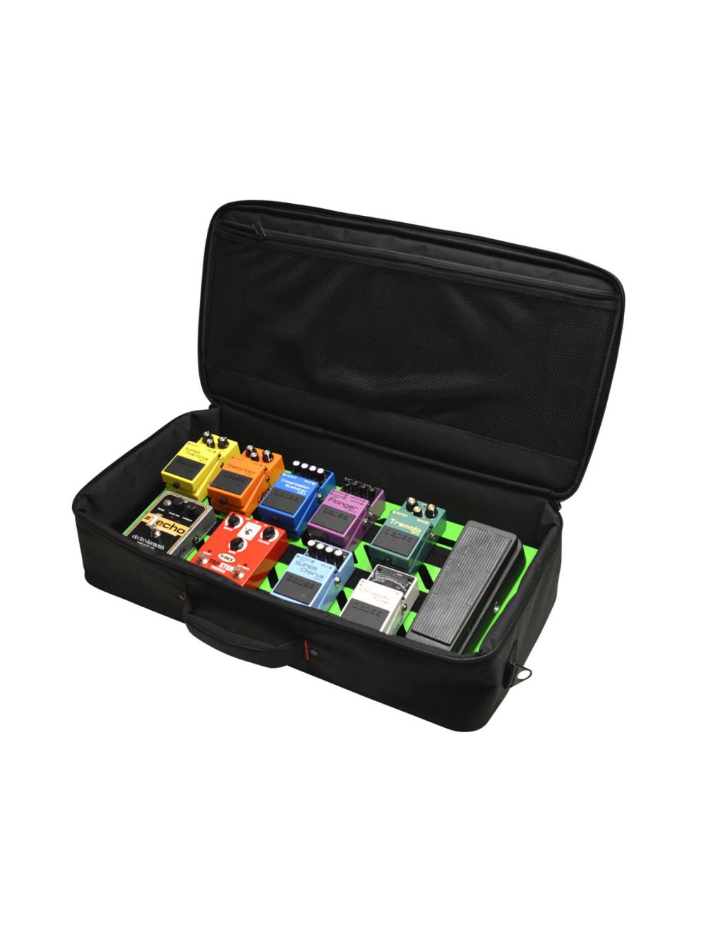 Gator Cases GPB-BAK-GR Green Aluminum Pedal Board; Large w/ Carry Bag - Open Box