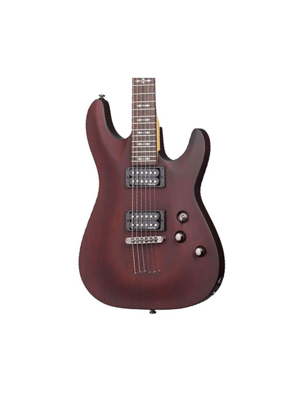 Schecter Omen-6 Electric Guitar - Walnut Satin