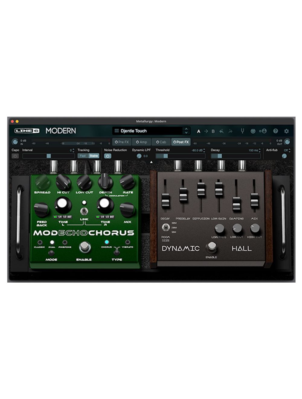 Line 6 Metallurgy Collection