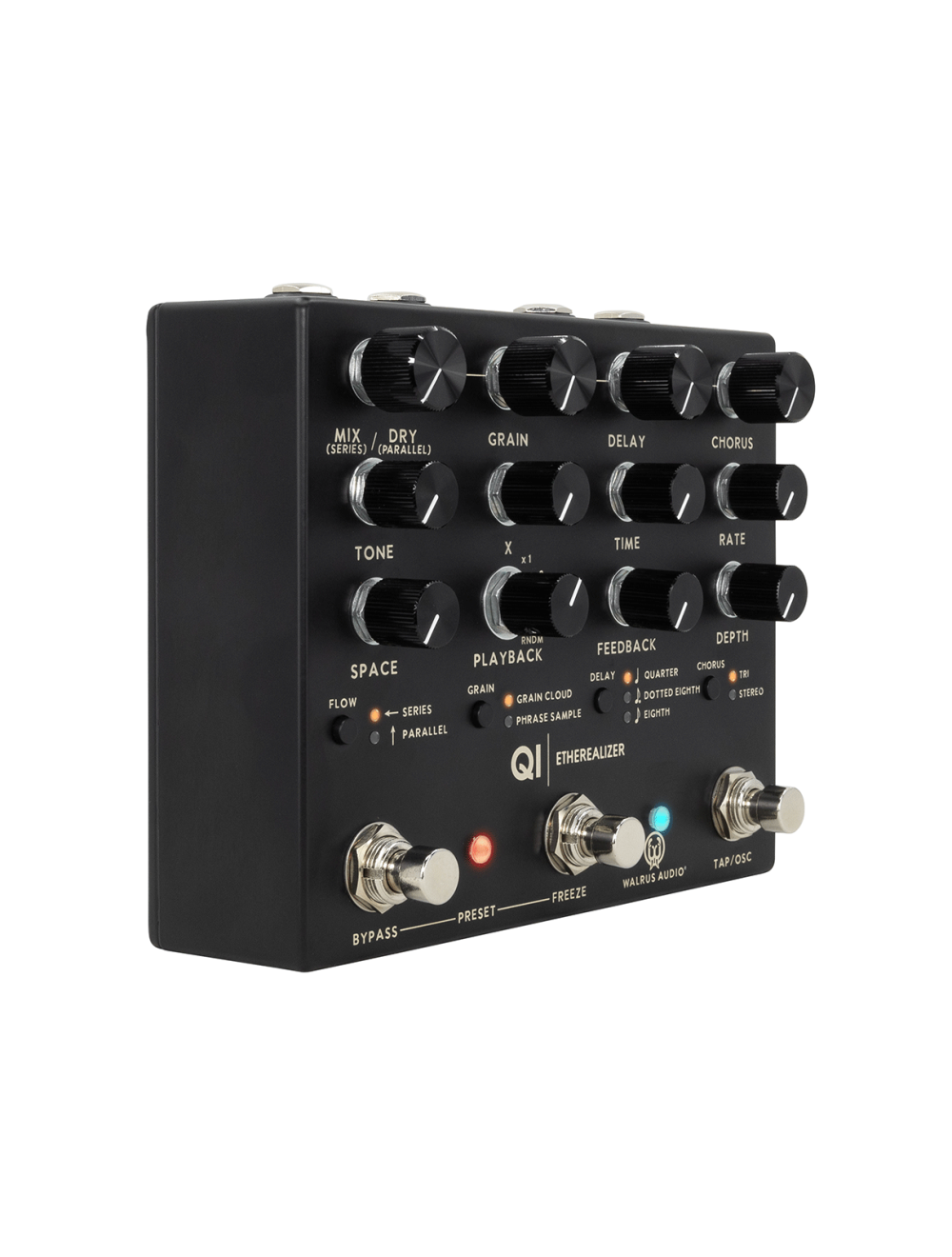 Walrus Audio Qi Etherealizer Multi Effect Pedal - Black - Open Box