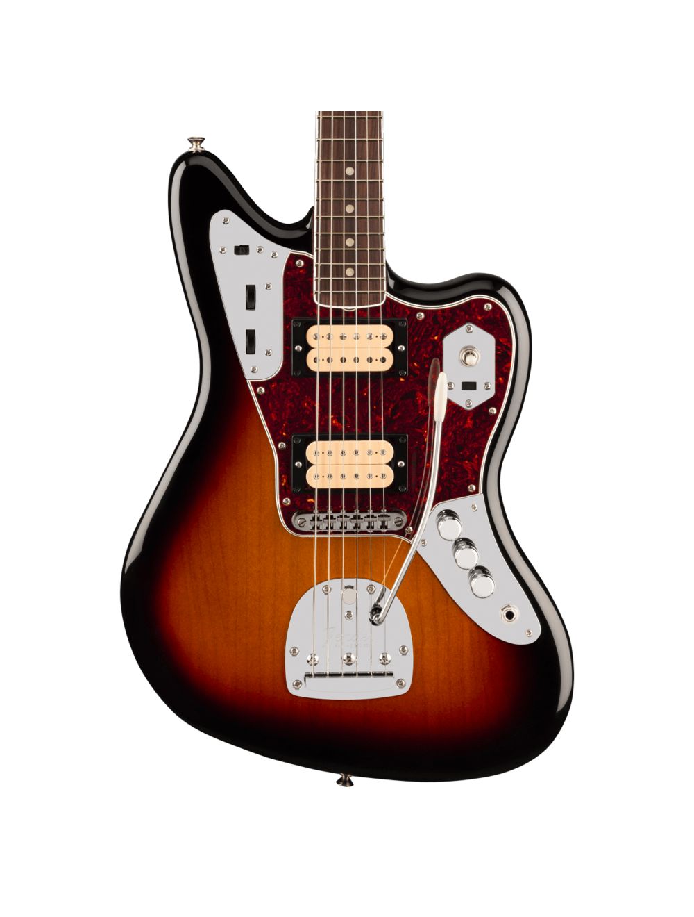 Used Fender Kurt Cobain Jaguar - 3-Color Sunburst w/ Rosewood FB