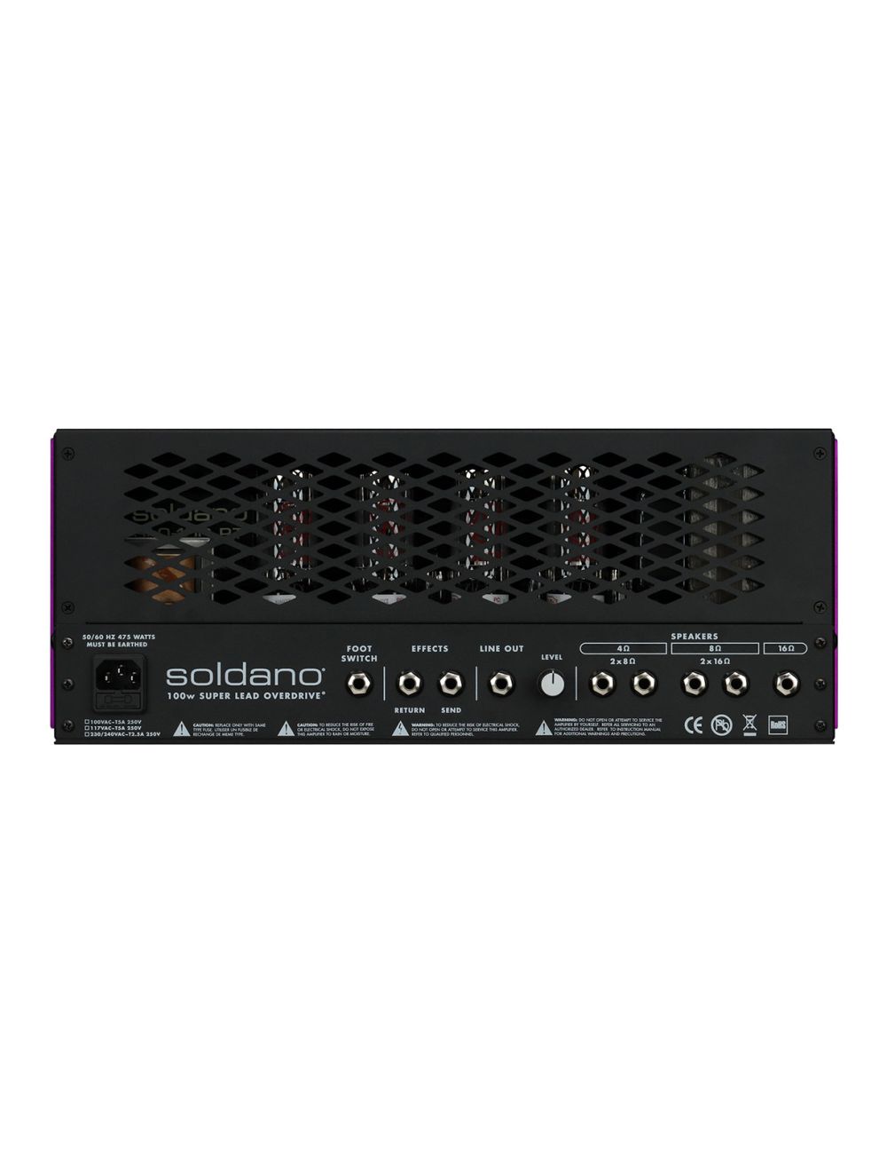 Soldano SLO-100R Super Lead Overdrive 100-Watt Rackmount Tube Head