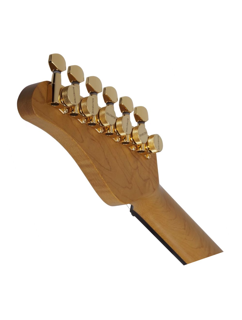 Schecter California Classic Electric Guitar w/ Case - Trans Amber