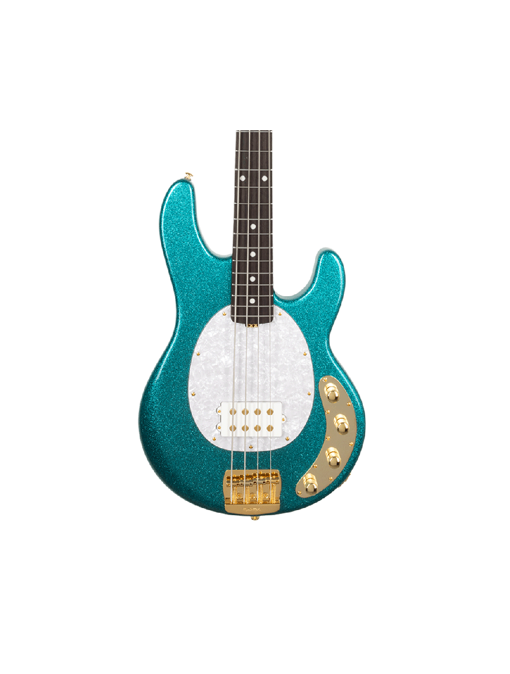 Ernie Ball Music Man StingRay Special - Ocean Sparkle w/Matching Headstock