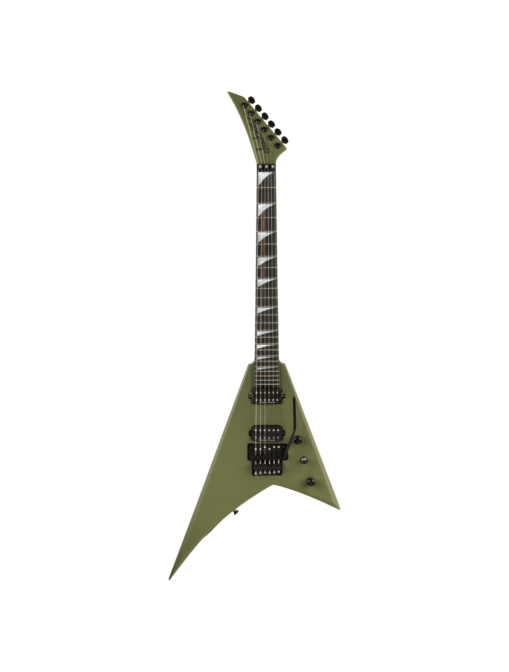 Used Jackson American Series Rhoads RR24 Electric Guitar - Matte Army Drab