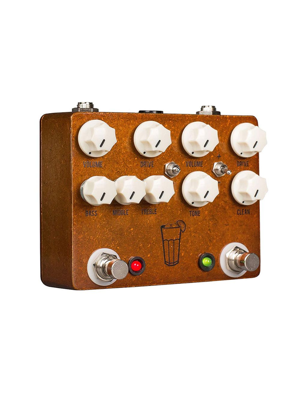 JHS Sweet Tea V3 2-in-1 Dual Overdrive Guitar Pedal