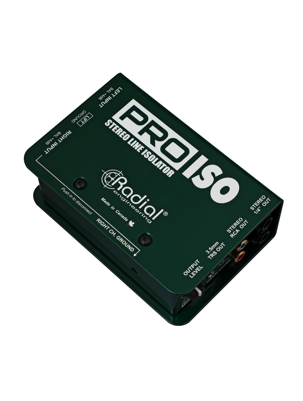Radial Pro-Iso +4dB to -10dB Converter and Isolator