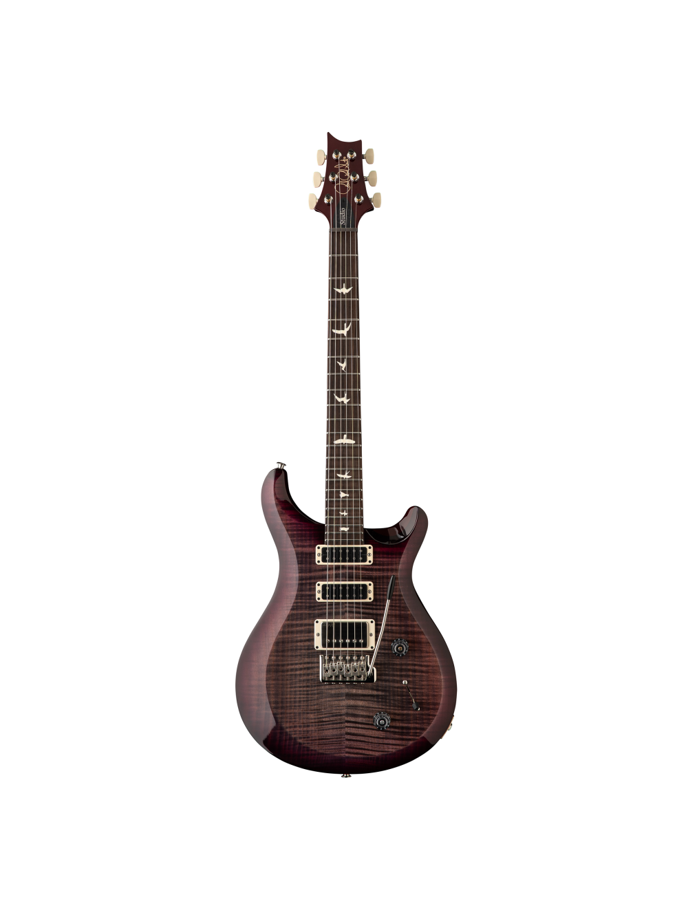 PRS S2 Studio Electric Guitar - Faded Gray Black Purple Burst - Open Box