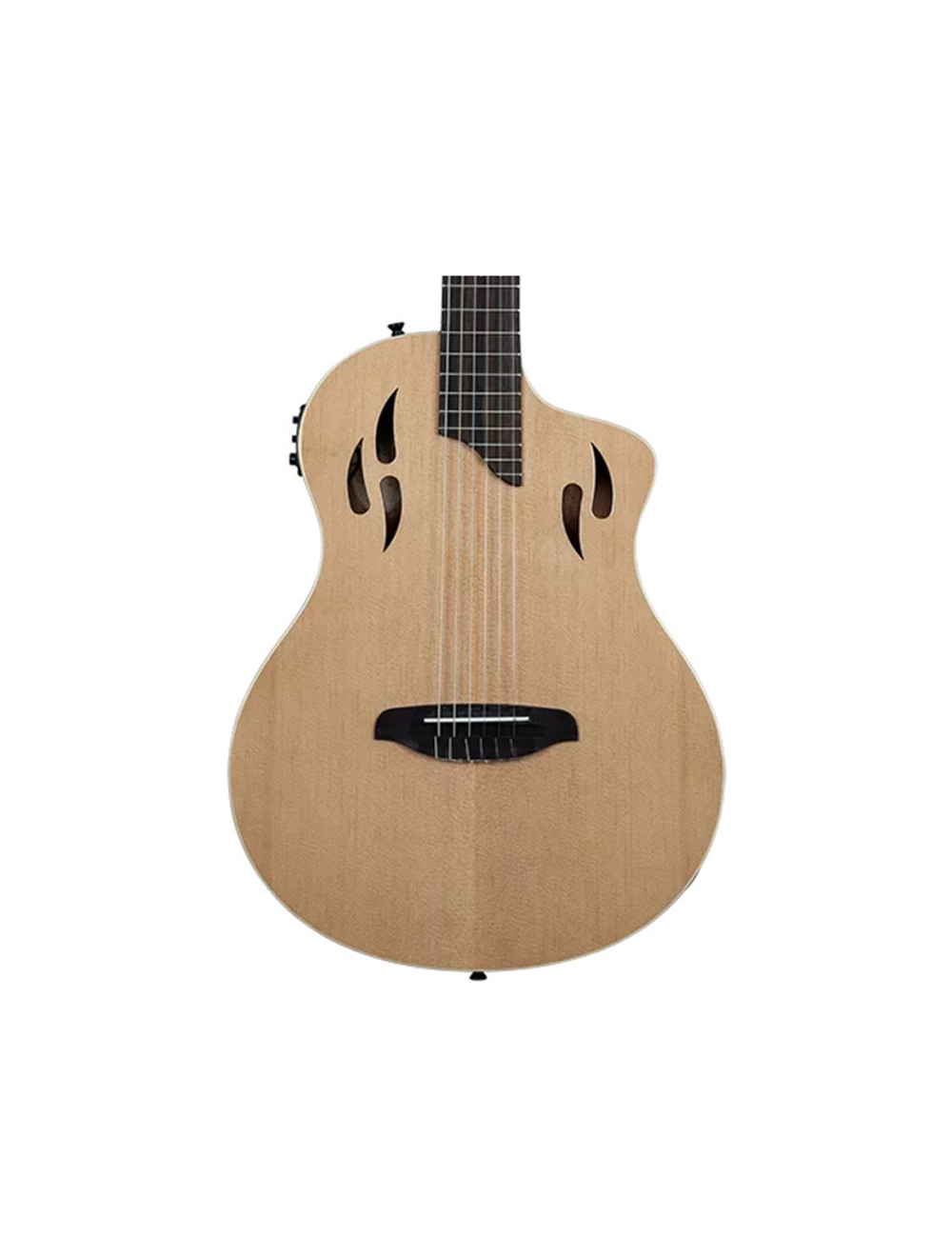 Ortega Guitars RTPSTD-NAT TourPlayer Series Thinline A/E Nylon