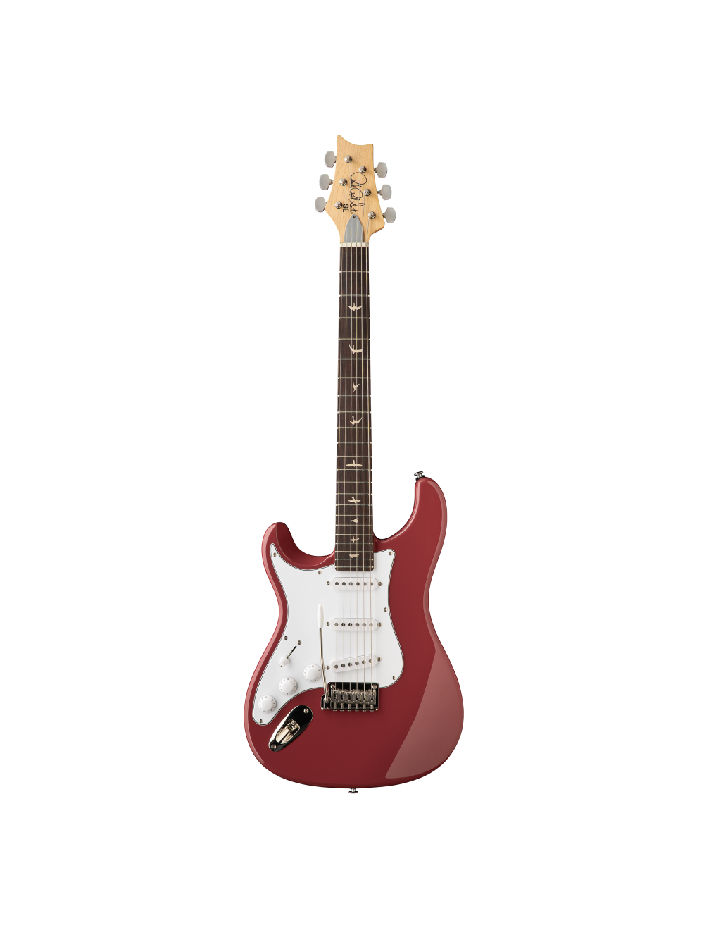 PRS SE Silver Sky Lefty Electric Guitar - Derby Red