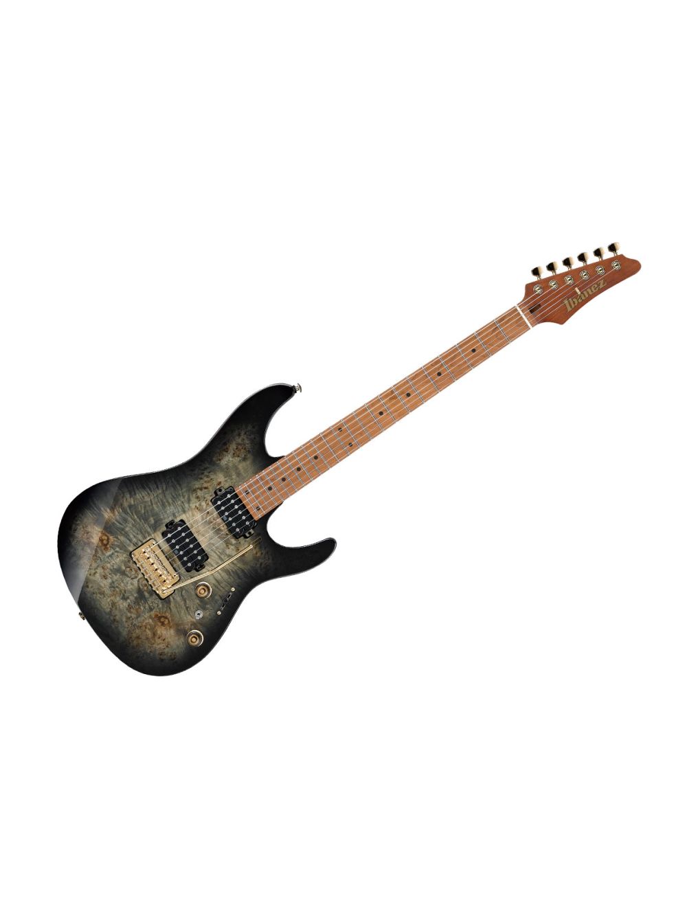 Ibanez AZ242PBGCKB AZ Premium w Bag Charcoal Black Burst