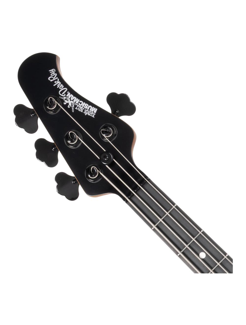 Ernie Ball Music Man DarkRay Bass Guitar - Stealth Black