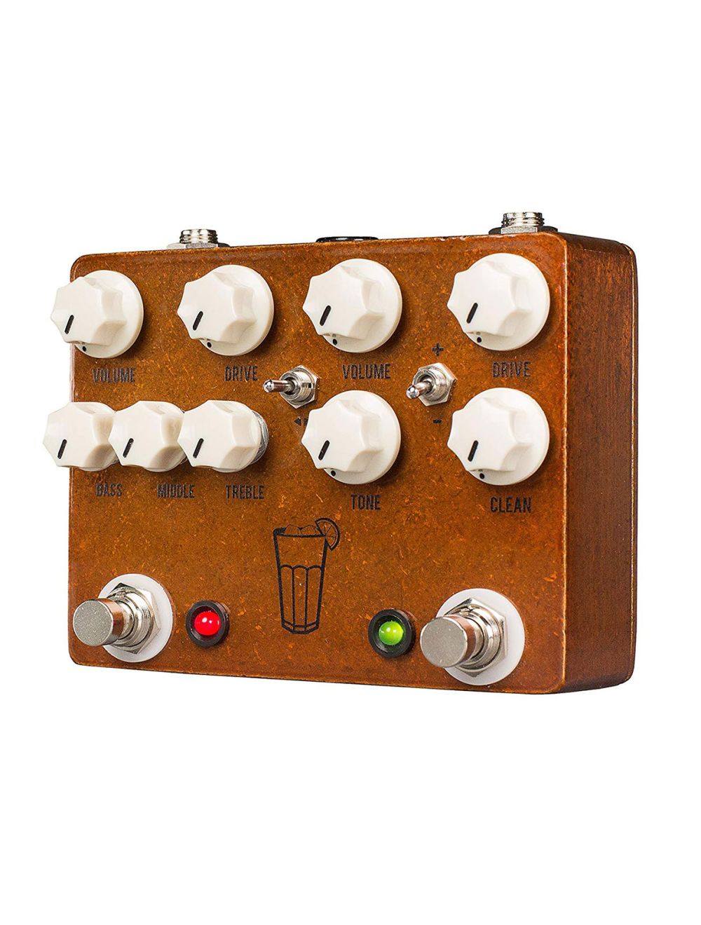 JHS Sweet Tea V3 2-in-1 Dual Overdrive Guitar Pedal