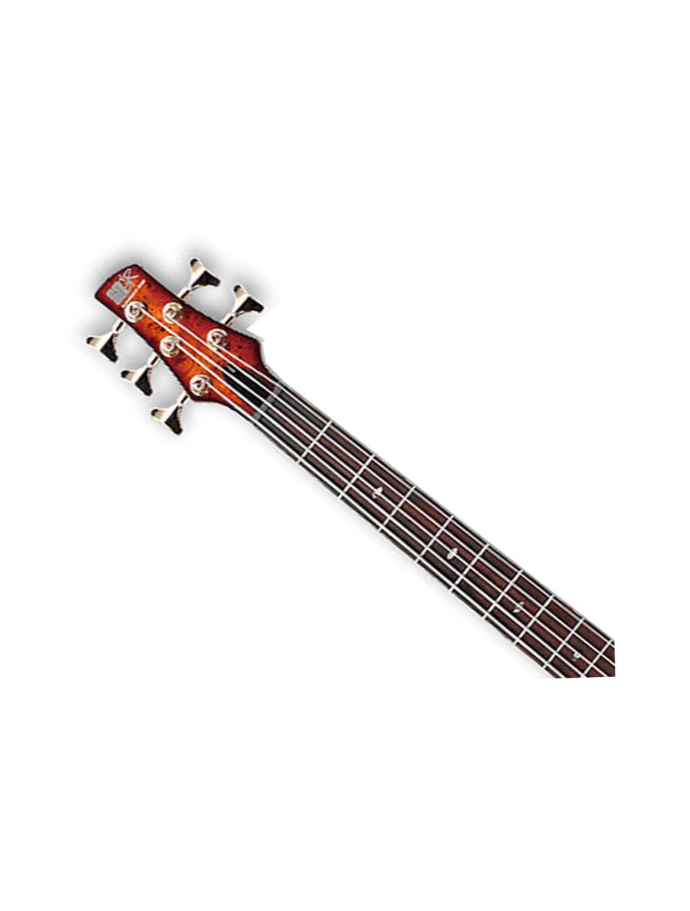 Ibanez SR805 5 string Bass Poplar Burl Top Aged Whiskey Burst Flat