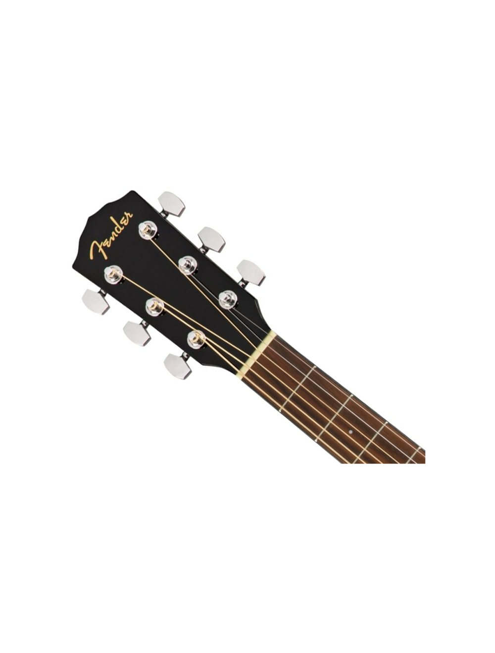 Fender CC-60s Concert Pack V2 Black - Black w/ Walnut Fingerboard