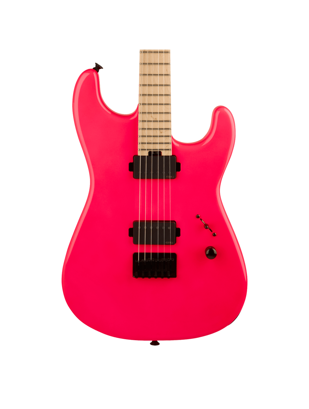 Charvel Sean Long Signature Electric Guitar - Neon Pink