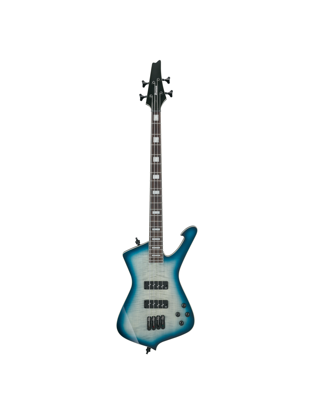 Used Ibanez ICB720FM ICB 4-String Bass Guitar - Cosmic Blue Starburst