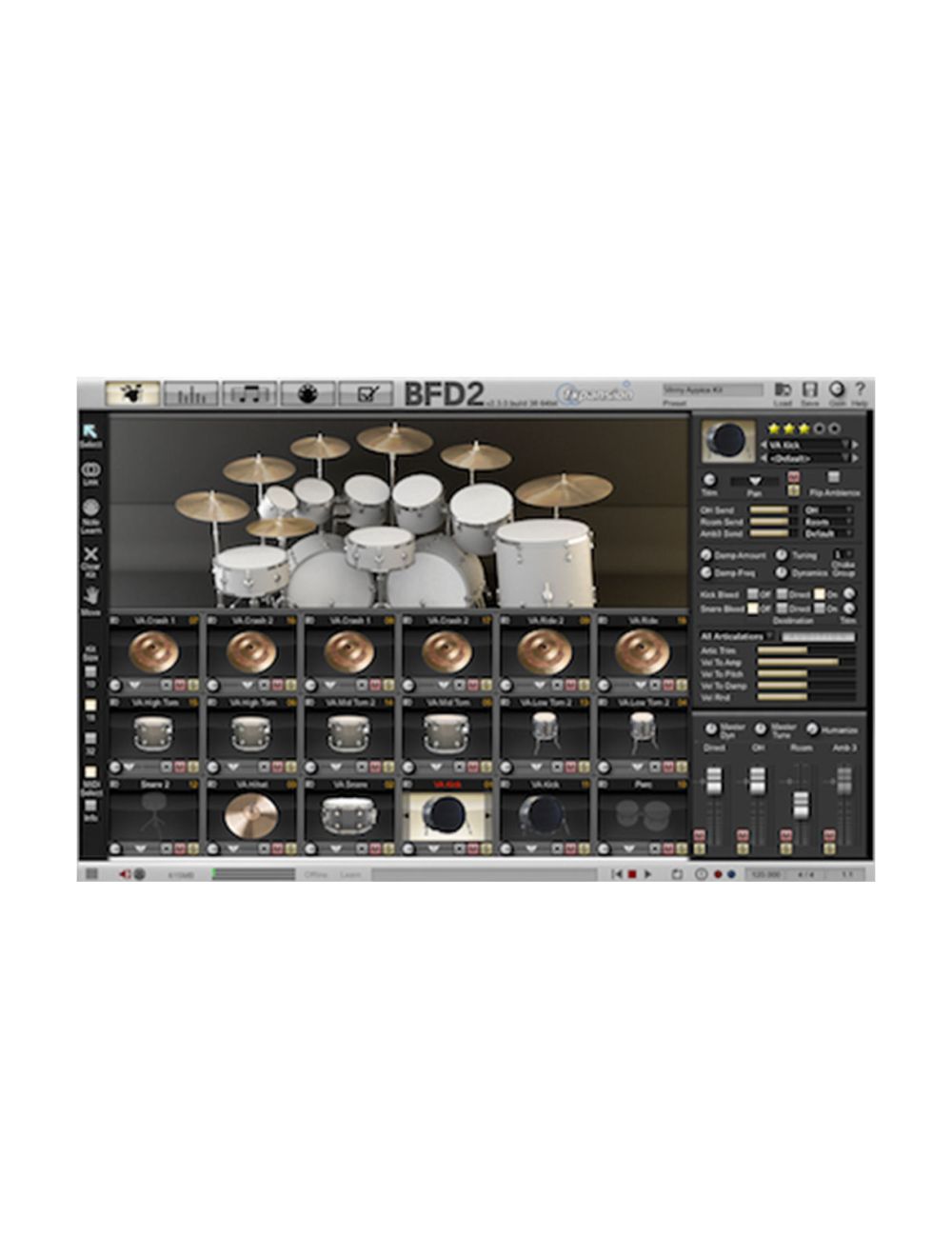 Sonic Reality Vinny Appice Kit for BFD2/3