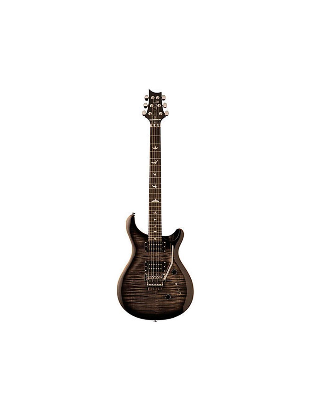 Prs se custom 24 charcoal burst top