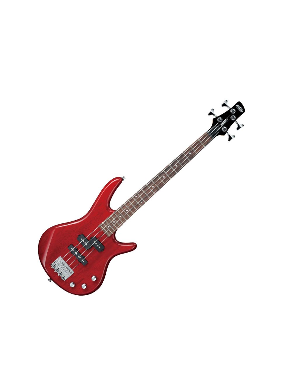 Ibanez GSRM20TR GIO SR miKro Short Scale Transparent Red 4 String Bass