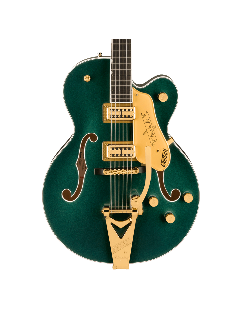 Used Gretsch Nashville Hollow Body w/String-Thru Bigsby - Cadillac Green