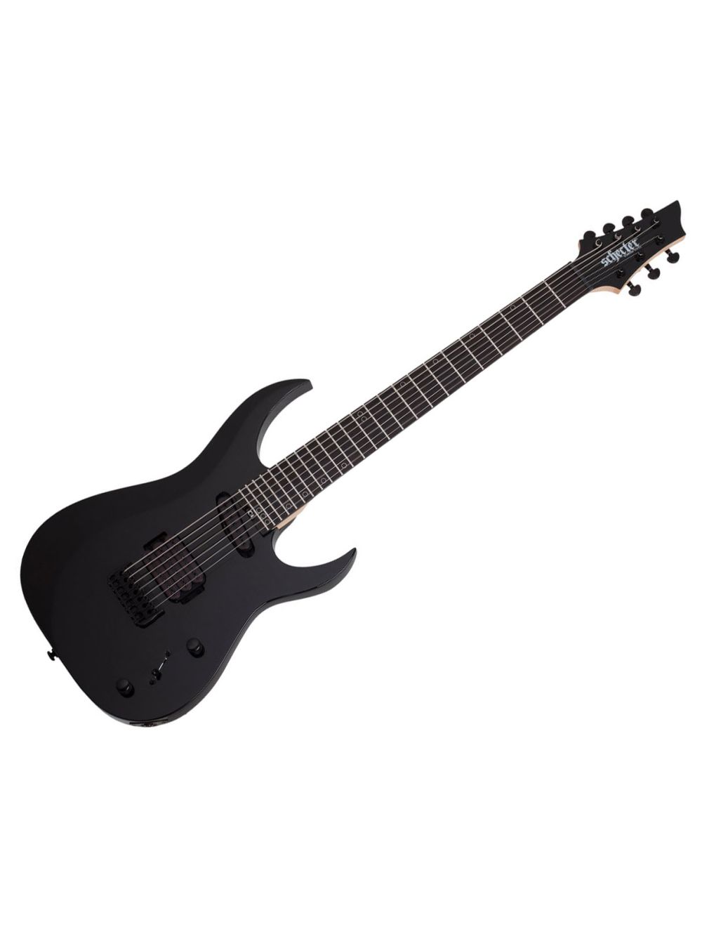 Schecter Sunset-7 Triad - Gloss Black