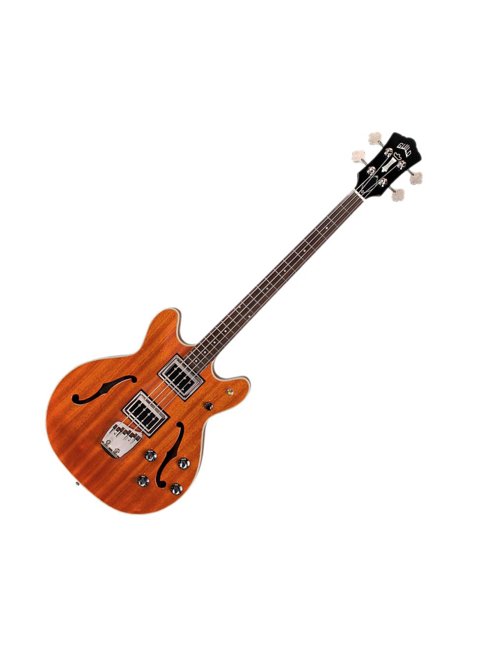 Guild Starfire Bass II Natural w Hard Case