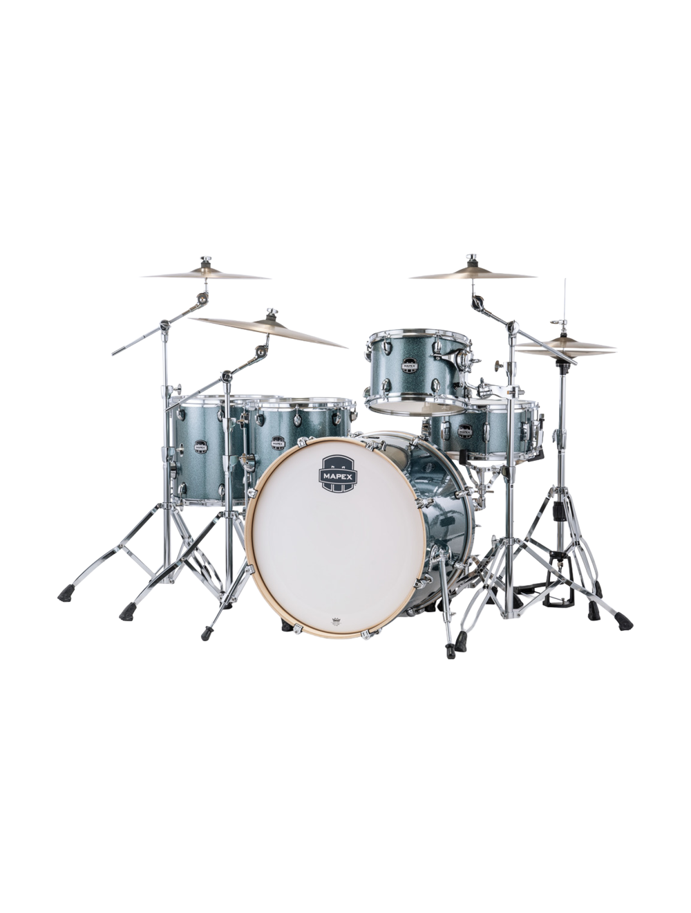Mapex Mars Birch Crossover 5-Pc Shell Pack w/22" Kick & Snare - Twilight Sparkle