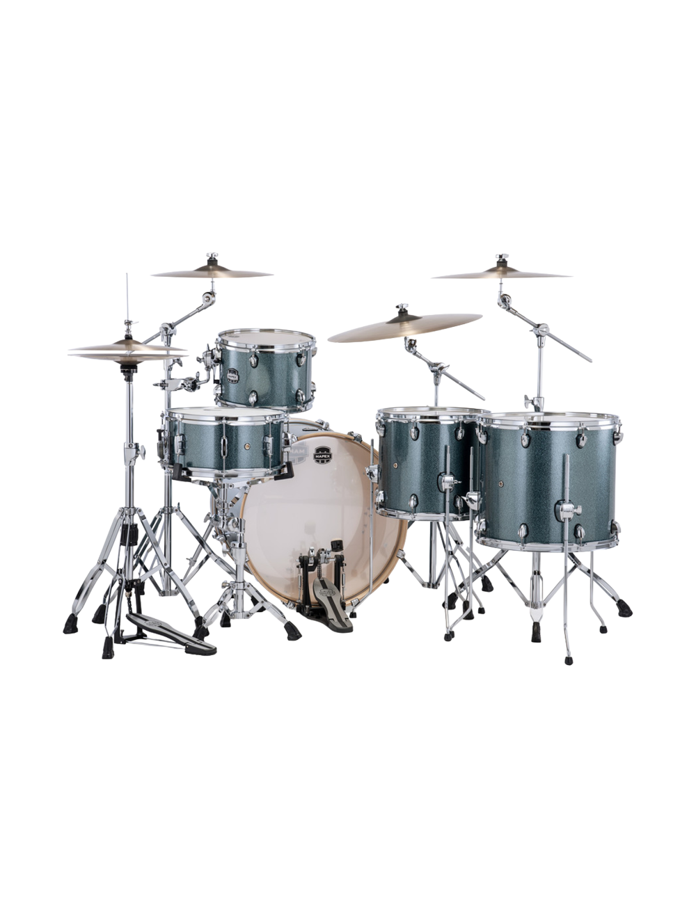 Mapex Mars Birch Crossover 5-Pc Shell Pack w/22" Kick & Snare - Twilight Sparkle
