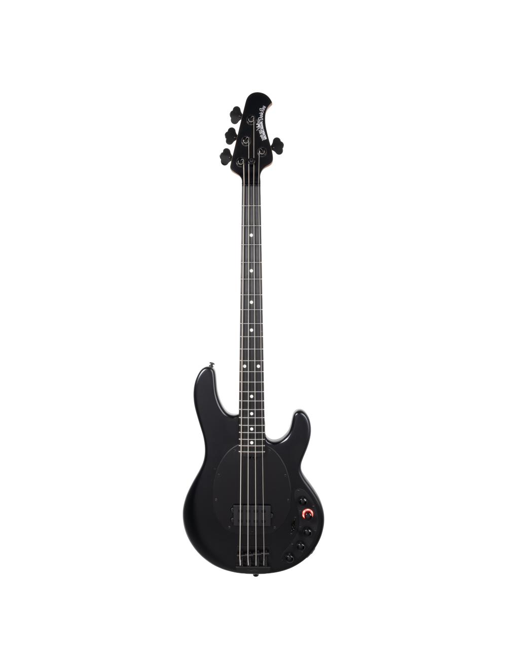 Ernie Ball Music Man DarkRay Bass Guitar - Stealth Black