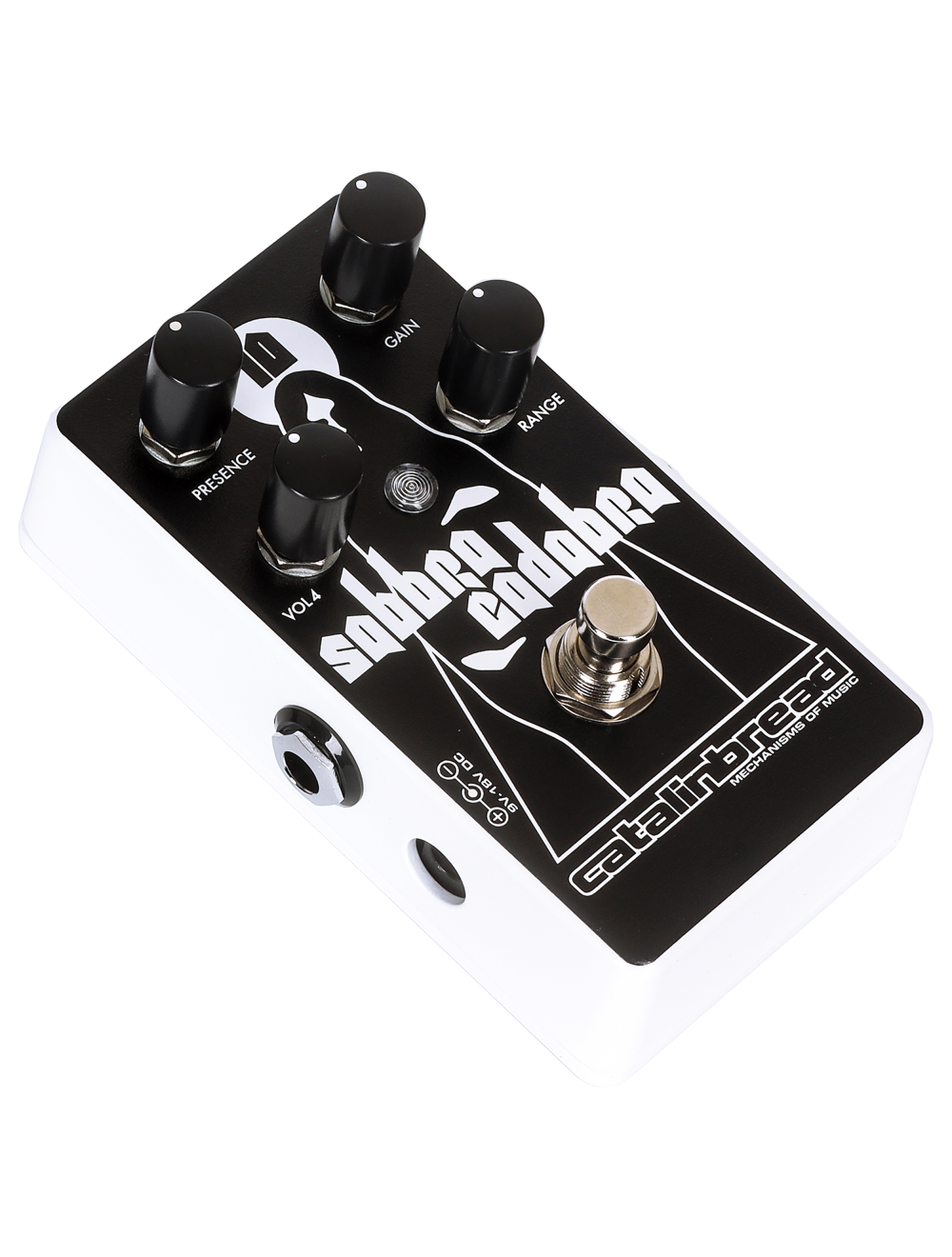 Catalinbread Sabbra Cadabra 10th Anniversary Overdrive Pedal - White - Open Box