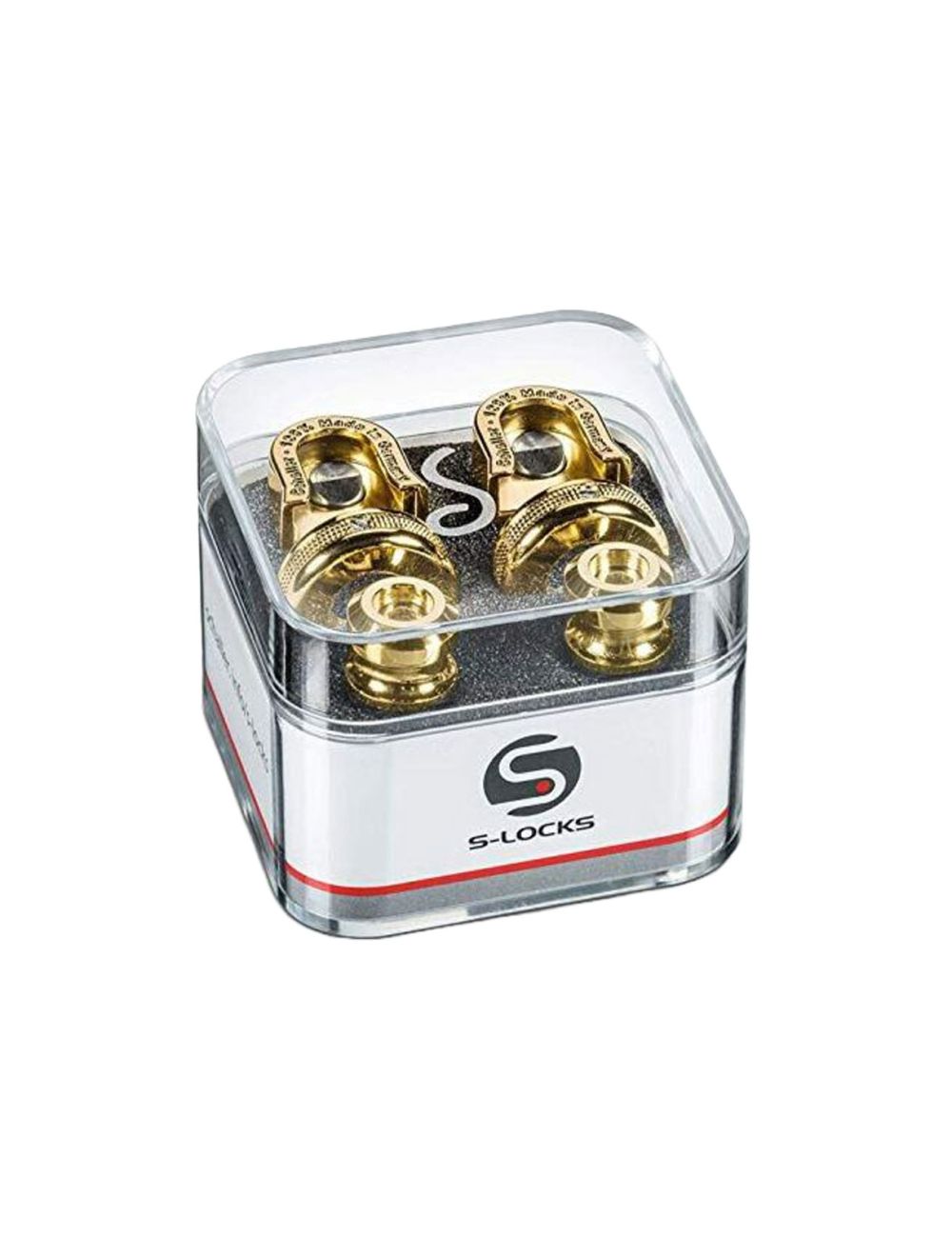 Schaller S-Locks Strap Locks for Guitar - Gold - Open Box