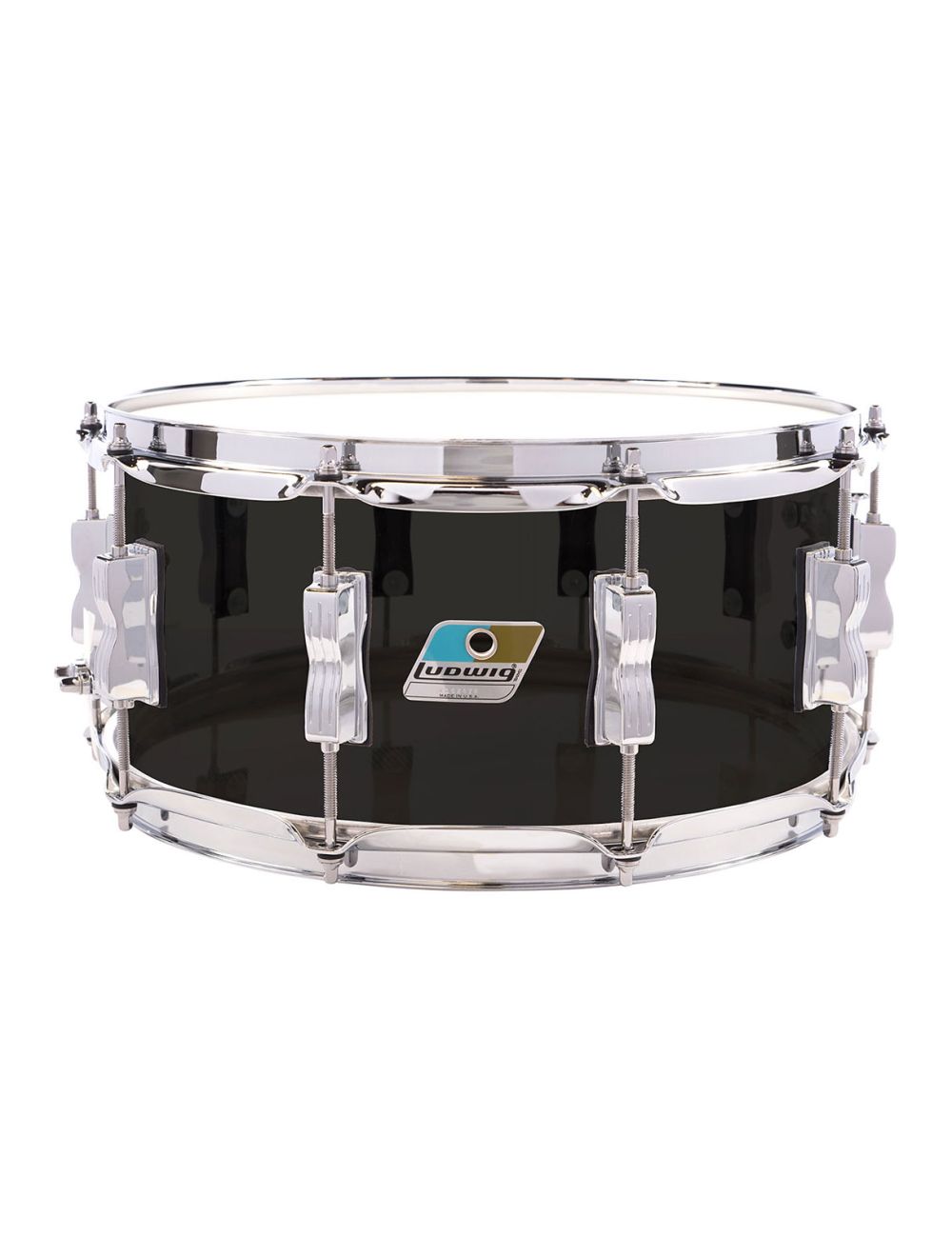 Ludwig Vistalite 6.5"x14" Snare Drum - Smoke