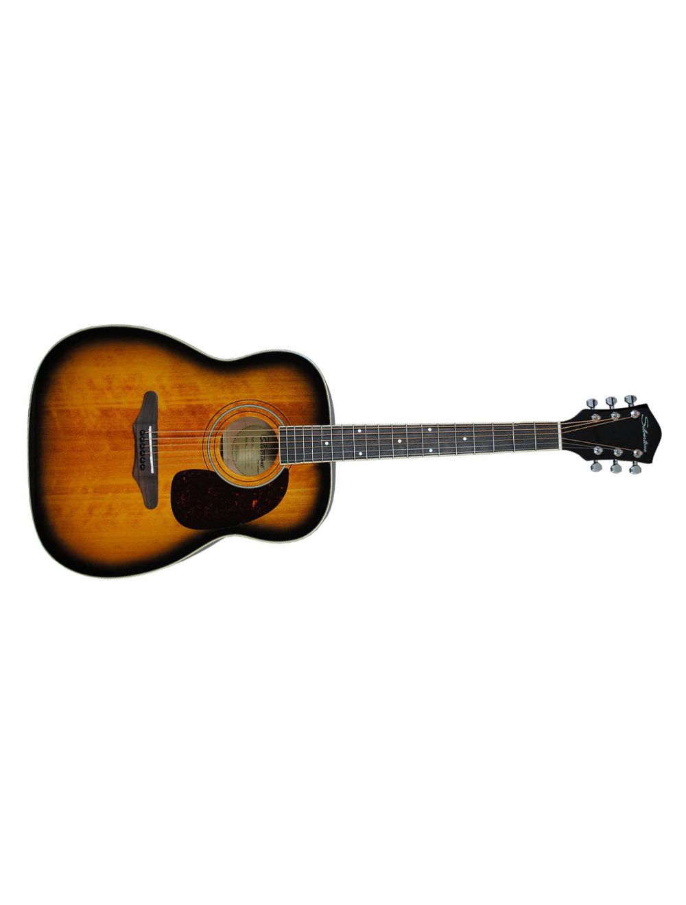 Silvertone 633 Classic Series Jumbo Acoustic - American Vintage Sunburst