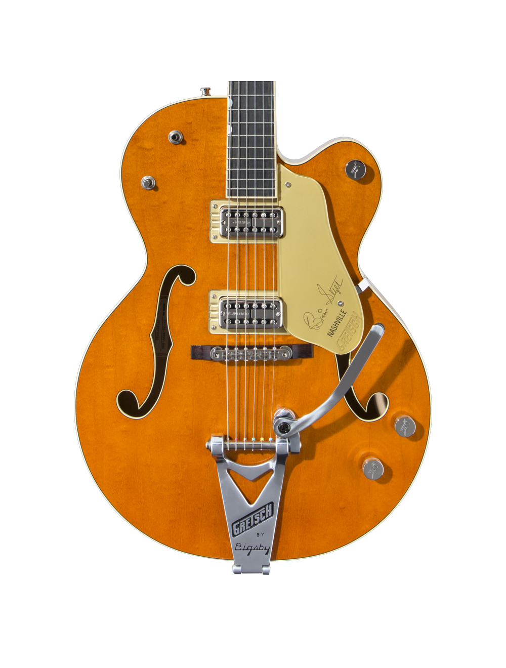 Used Gretsch G6120T-BSSMK Brian Setzer Sig. Nashville '59 "Smoke" - Smoke Orange