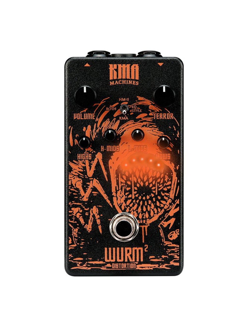 KMA Machines WURM 2 Refined HM2-Style High-Gain Distortion Pedal