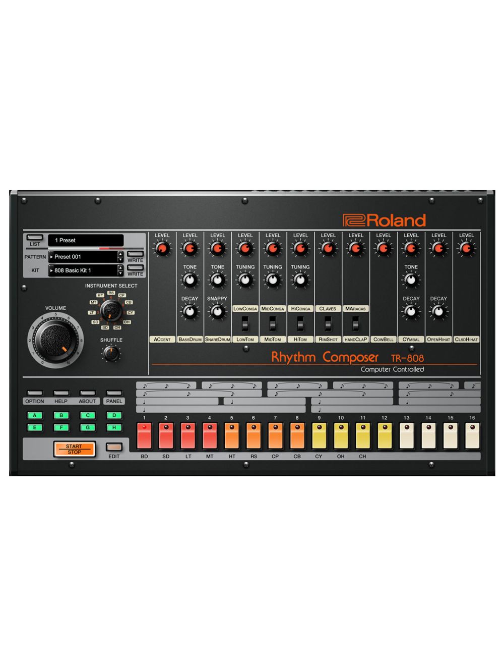 Rclifetimekey TR-808 Key