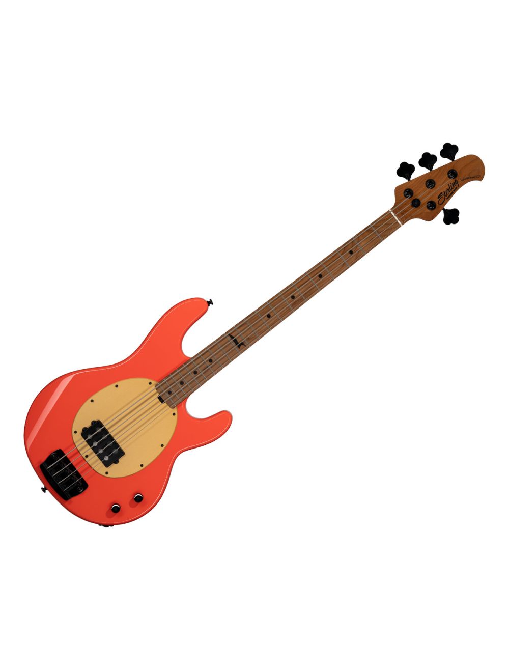 Sterling by Music Man Pete Wentz Signature Stingray Bass - Fiesta Red