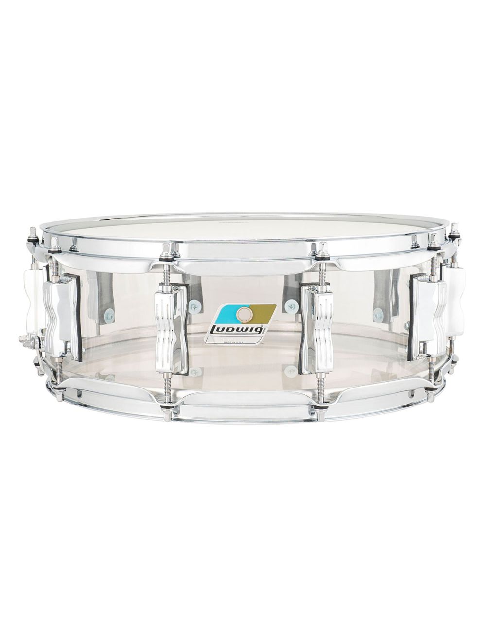 Ludwig Vistalite 5"x14" Snare Drum - Clear