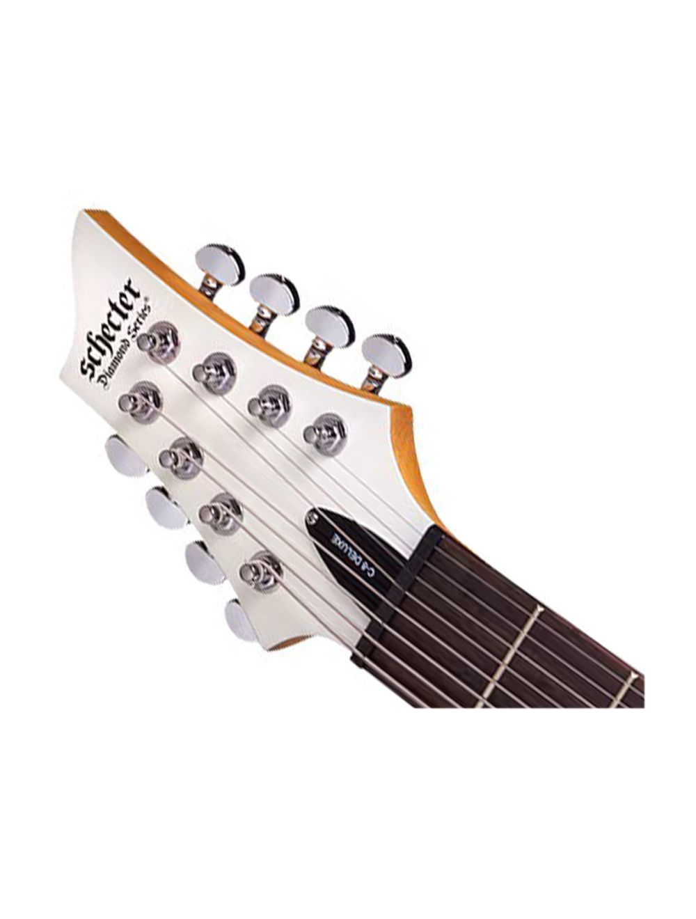 Schecter C-8 Deluxe 8-String Electric Guitar - Satin White