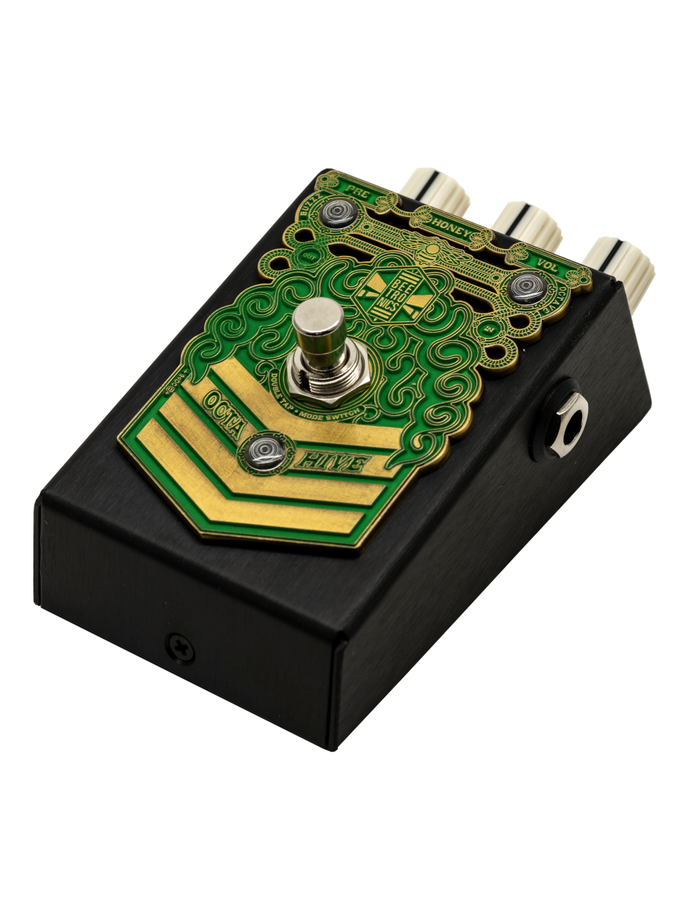 Beetronics FX Octahive v2 High Octave Fuzz Pedal - Limited Edition Green Bee