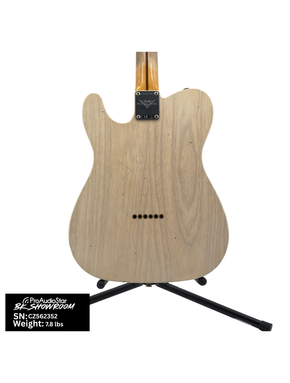 Used Fender 2022 Custom Shop '58 Telecaster Journeyman Relic - Trans Blonde