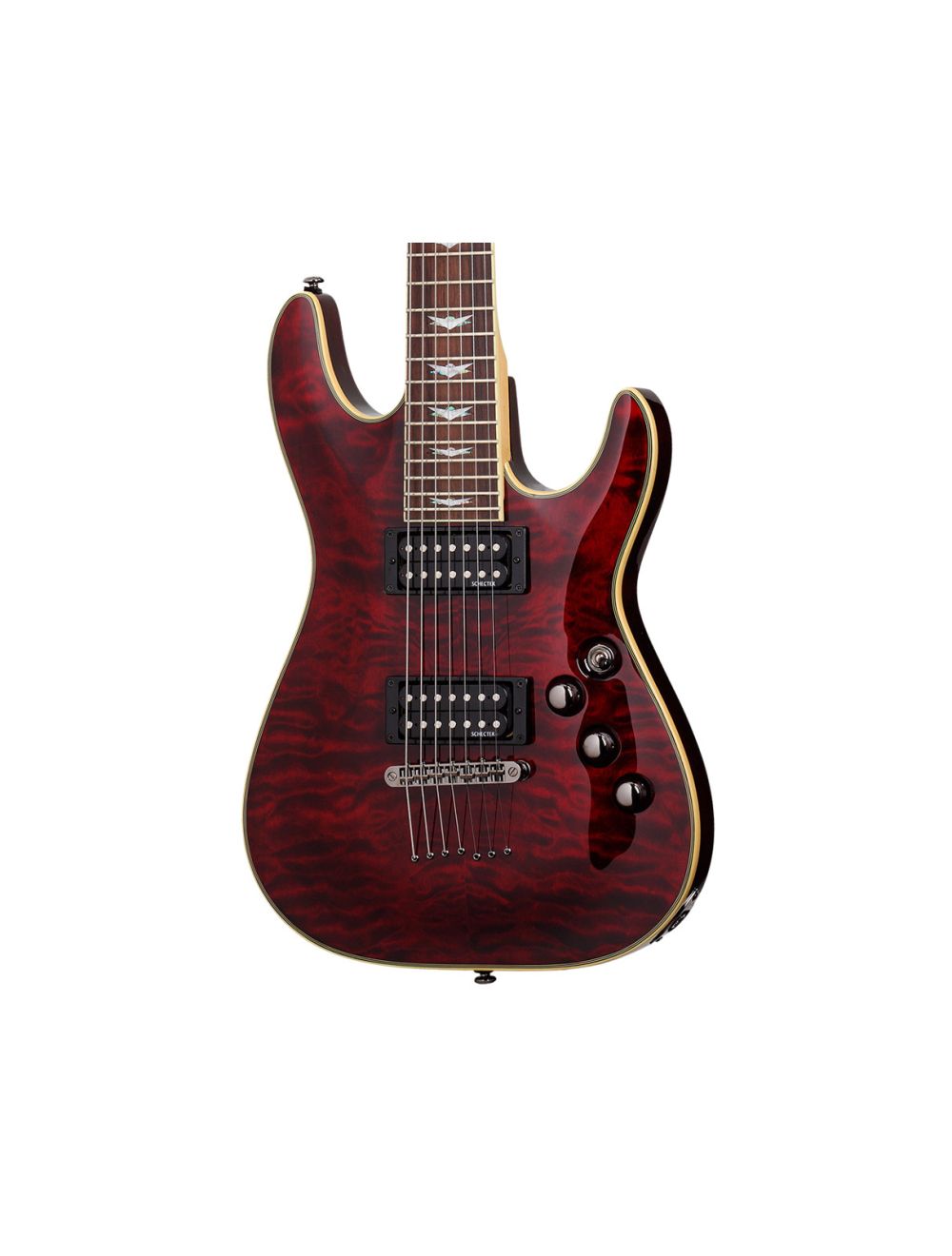 Schecter Omen Extreme-7 7-String Guitar - Black Cherry
