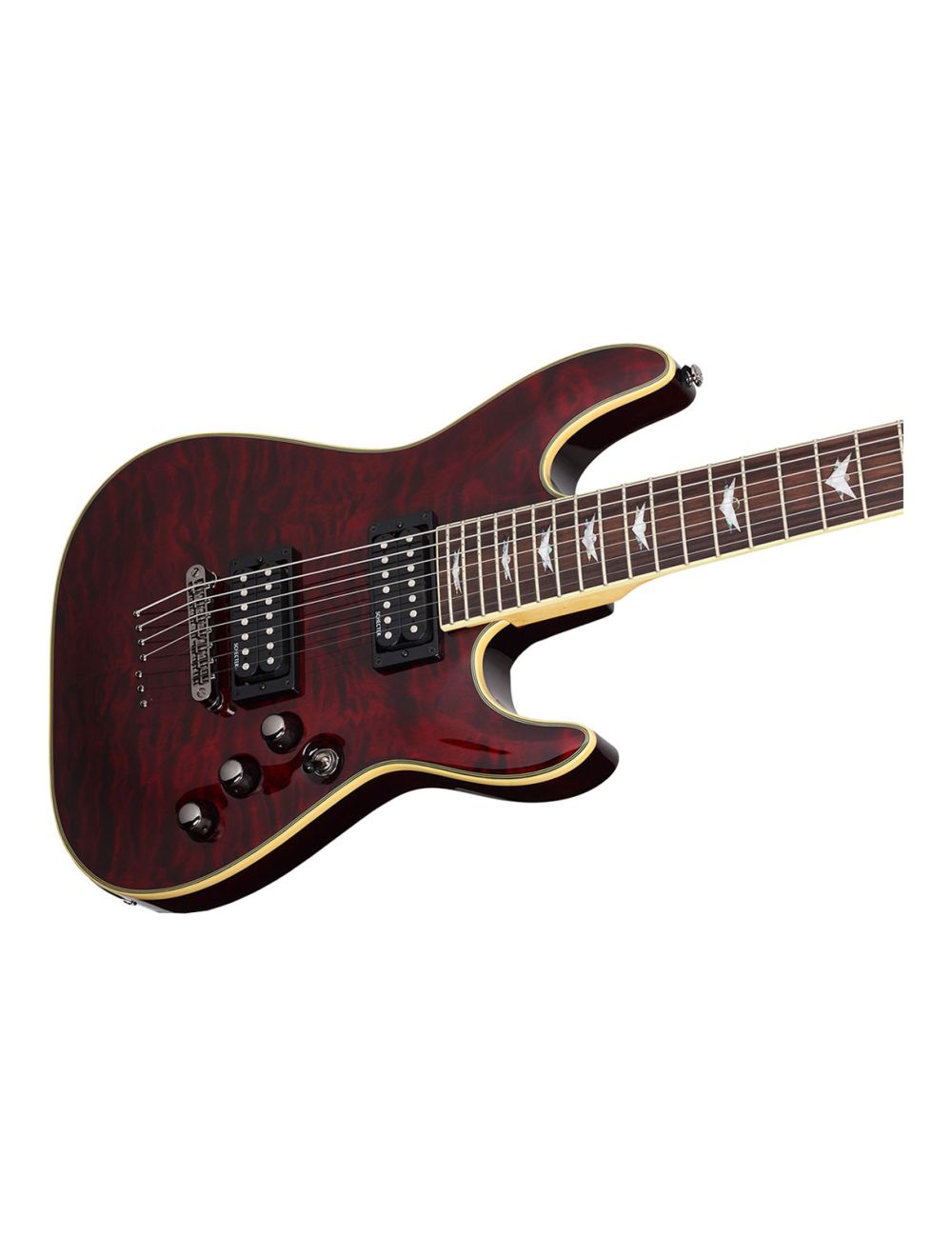 Schecter Omen Extreme-7 7-String Guitar - Black Cherry