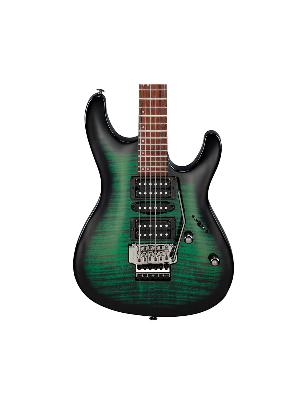 Ibanez KIKOSP3TEB Kiko Loureiro Signature Guitar - Trans Emerald Burst