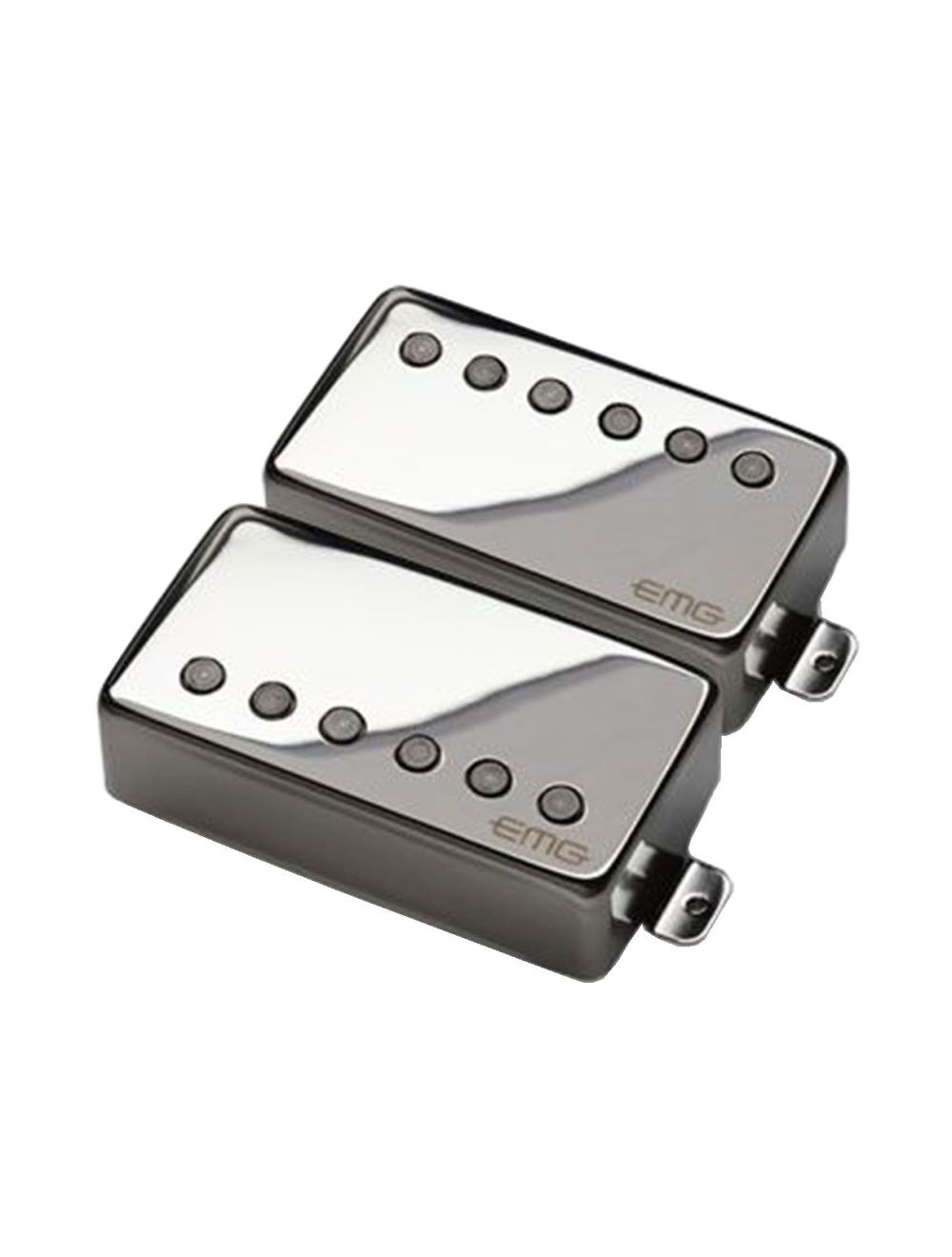 EMG 57/66 Humbucker Active Pickup Set (LS Pots) - Chrome