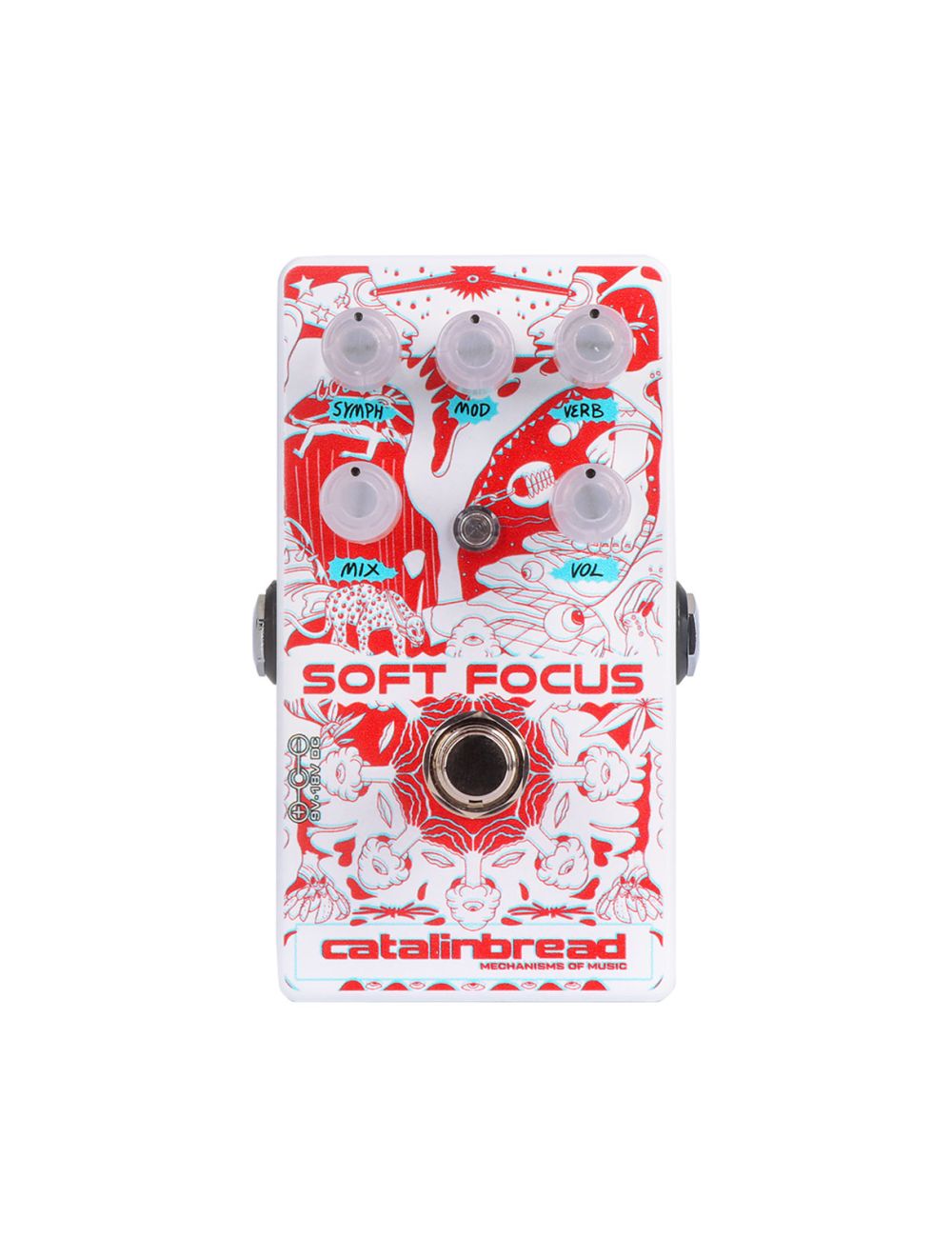 Catalinbread Soft Focus Shoegaze Reverb 3D Edition + 2x Gator Patch Cable 3 Pack