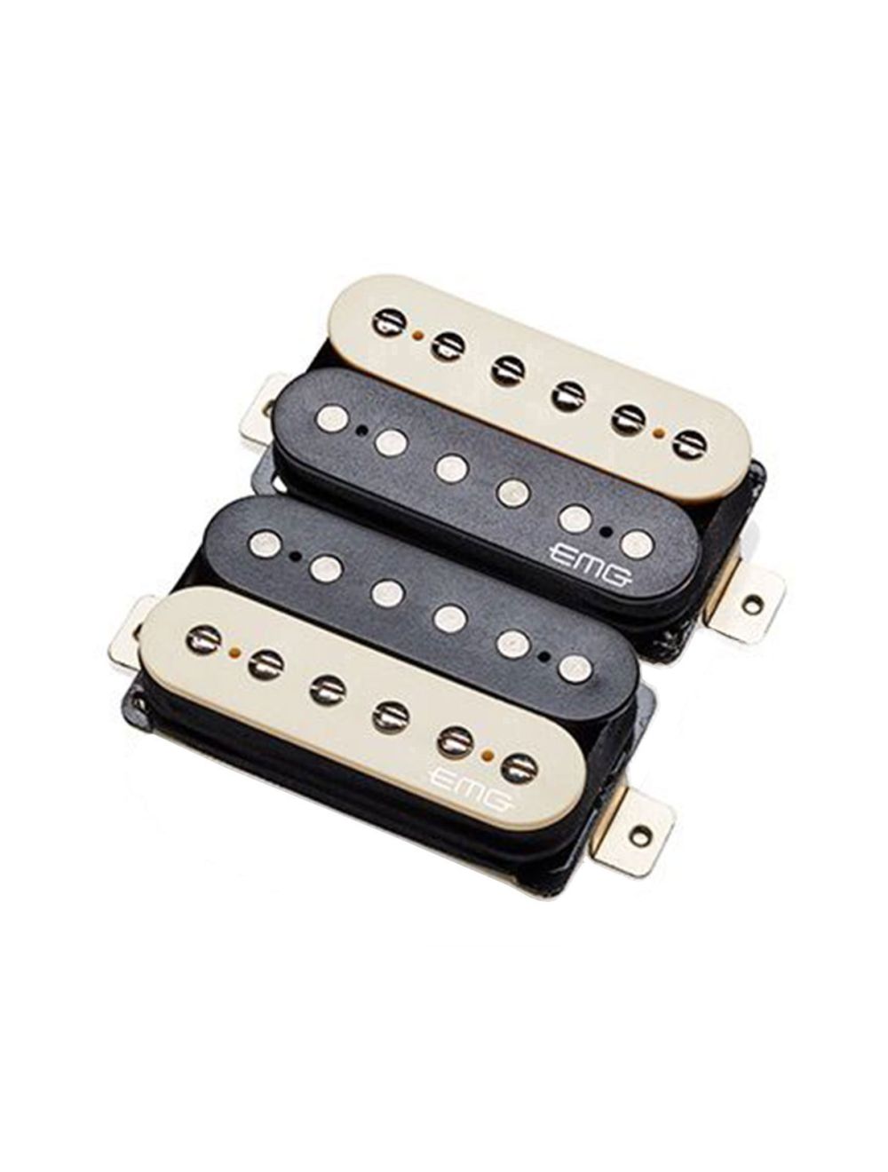 EMG Retro Active Hot 70 Active Pickup Set (Floyd) - Zebra