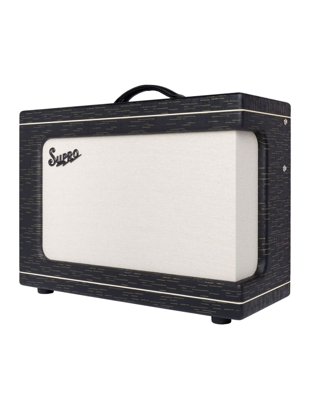 Supro Ambassador 2x10" 35/50-Watt Tube Combo Amp - Black Gold